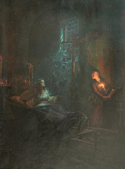 Г. Белащенко. Вий. 1897. Собрание ГМИИ РТ